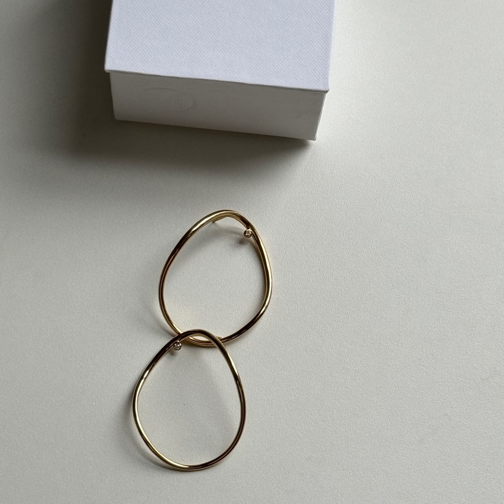 Mejuri irregular hoops